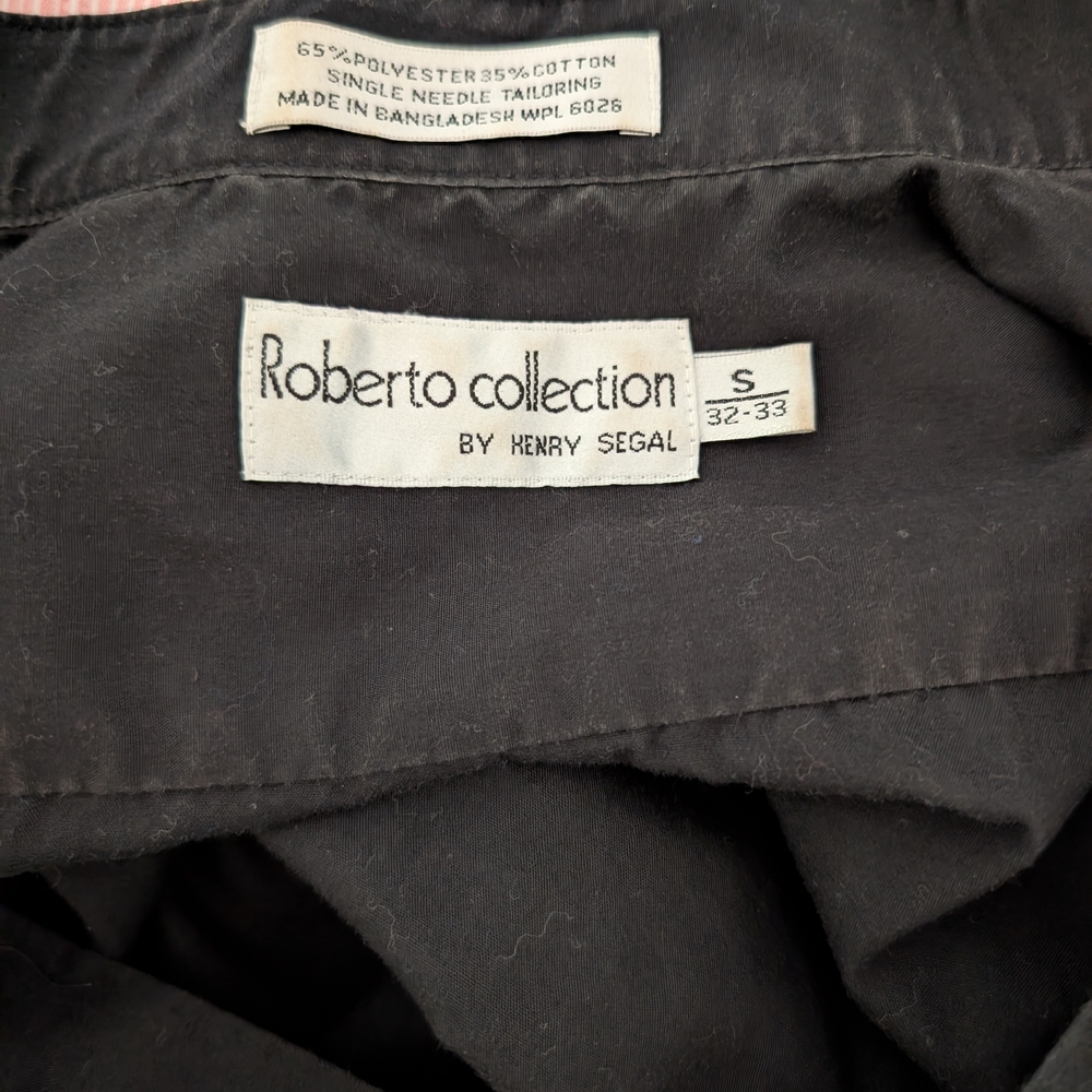 Roberto Collection Black Shirt by Henry Segal